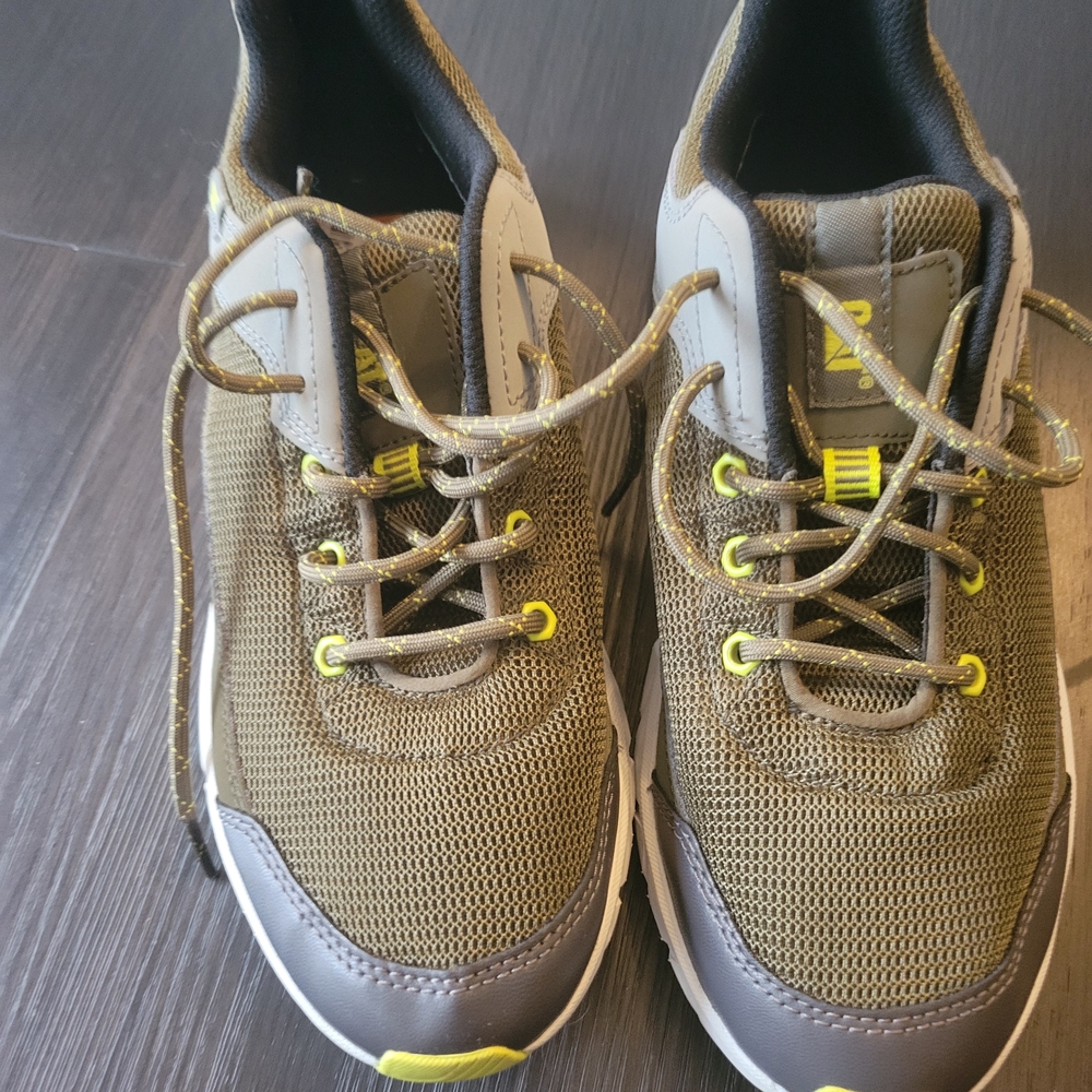 Caterpillar Men's Athletic Shoes in Olive and Gray